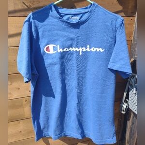 Champion T-shirt - Blue - Men's Large